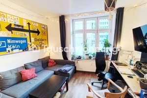Tauschwohnung: Zentrale Altbauwohnung mit deckenhohen Fenstern und Parkett – Mauritiuswall 68, 50676 Altstadt/Süd, Köln – Vorschaubild 1