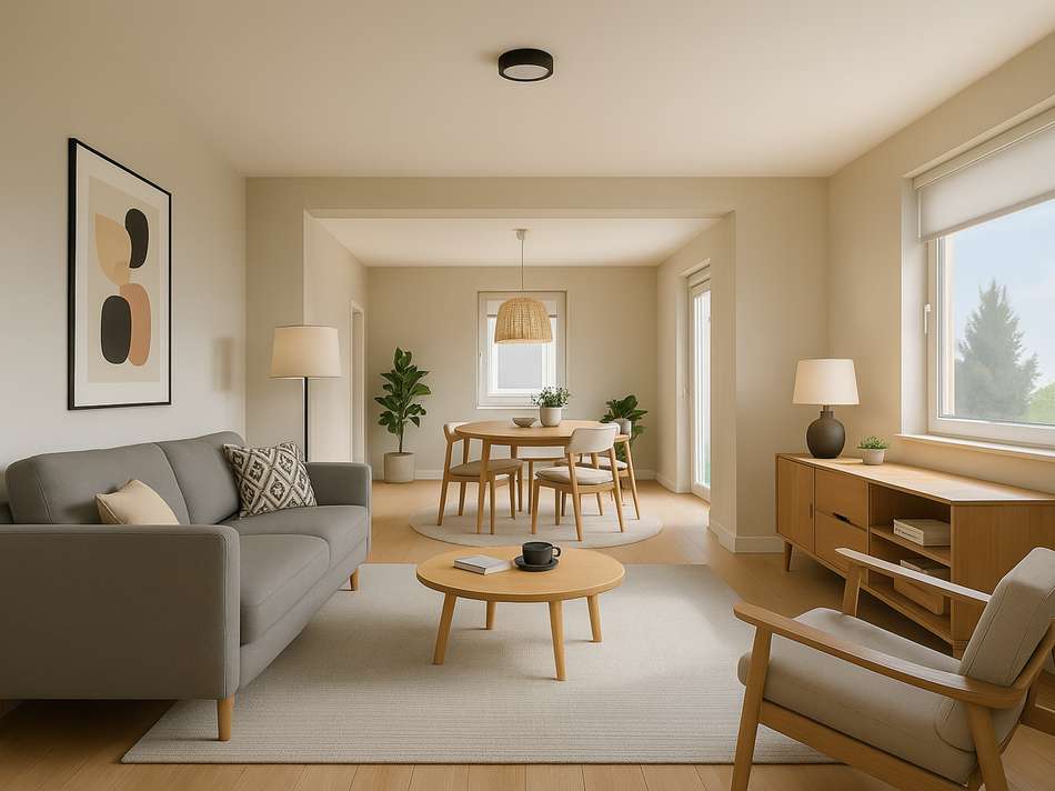 Staging: Wohnzimmer EG