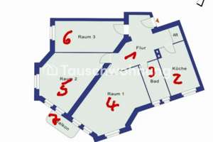 Tauschwohnung: Wohnung 89.qm 3 Zimmer