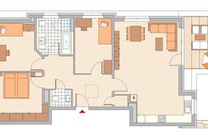 4 Zimmer Wohnung Staffelgeschoß mit Dachterrasse – Carl-Bender-Straße 19, 65197 Klarenthal, Wiesbaden – Vorschaubild 4