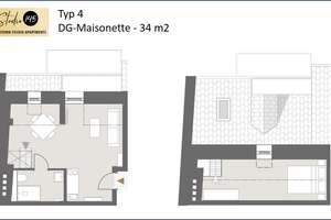 Studio 145 DG-Maisonette TYP 4 - Rarität, liebevoll möbliert, Fitness, Sauna, Co-Living Spaces – Dachauer Straße 145, 80335 St. Benno, München – Vorschaubild 23