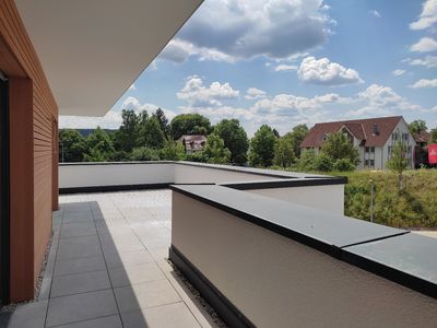 3,5 Zimmer Penthouse mit gigantischer Dachterrasse und inkl. einem TG_Stellplatz