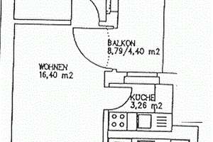 Schöne 2-Zimmer-Wohnung mit Einbauküche und Wannenbad im Paulusviertel – Goethestraße 2, 6114 Paulusviertel, Halle (Saale) – Vorschaubild 7