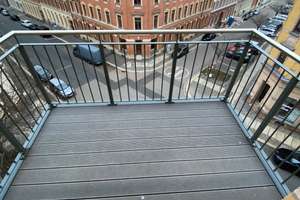 Sanierte 3-Zimmerwohnung mit Fußbodenheizung, Parkett, Balkon und Aufzug! – Uhlandstraße 18, 9130 Sonnenberg, Chemnitz – Vorschaubild 9