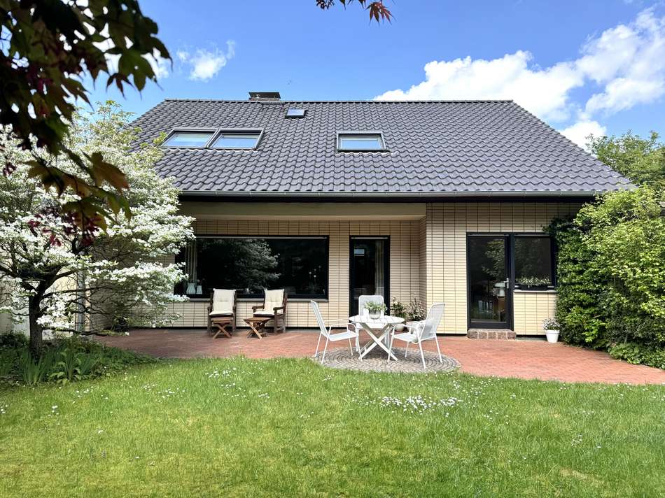 Hausansicht Gartenseite