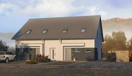Bild von Ihr Traum vom Zweifamilienhaus - technikfertig inkl. Bodenplatte und Grundstück!