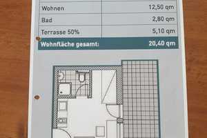 Geschmackvolle, neuwertige 1-Zimmer-Penthouse-Wohnung mit geh. Innenausstattung mit Balkon und EBK – Unterer Grasweg 71, 85055 Ingolstadt – Vorschaubild 11
