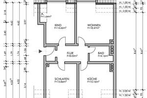 Perfekte Möglichkeit für Kapitalanleger - provisionsfrei, vollständig renoviert: 3 Zimmer Wohnung – Kreuzstraße -, 49086 Schinkel, Osnabrück – Vorschaubild 11