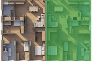 Neubau-Erstbezug: Barrierefreier A+ Bungalow als Doppelhaushälfte in Westrhauderfehn (WE1) – Papenburger Str. 59, 26817 Rhauderfehn – Vorschaubild 12