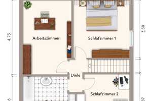 Doppelhaushälfte mit tollem Grundstück für Gartenliebhaber – Duisburg – Vorschaubild 28
