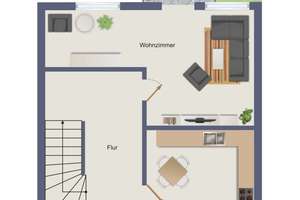 Charmantes Reihenmittelhaus zur Kapitalanlage mit Potential – Die vollständige Adresse der Immobilie erhältst du vom Anbieter., 93051 Kumpfmühl-Ziegetsdorf-Neuprüll, Regensburg – Vorschaubild 2