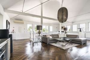 NEU *Paul & Partner* EXKLUSIVE PENTHOUSE-MAISONETTE! MÖBLIERT MIT KLIMA, EBK & 3X BALKONEN ! – Die vollständige Adresse der Immobilie erhältst du vom Anbieter., 65203 Biebrich, Wiesbaden – Vorschaubild 2