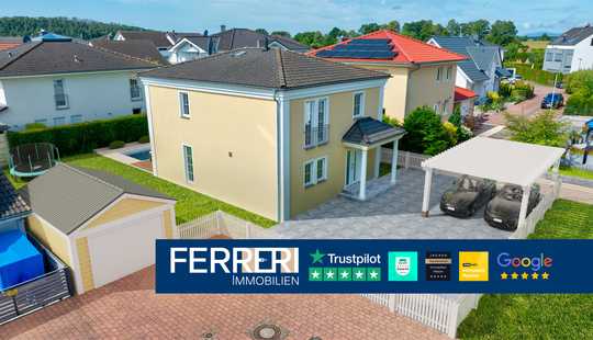 Bild von Malerische neuwertige Stadtvilla in Nidderau-Windecken (4 Zimmer / 168 m²)! Erstbezug! Baujahr 2006!