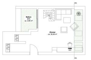 "Kapitalanlage" Dachgeschoss - Maisonettewohnung mit Ost - Süd - Loggia über den Dächern von München – Die vollständige Adresse der Immobilie erhältst du vom Anbieter., 80333 Augustenstraße, München – Vorschaubild 17