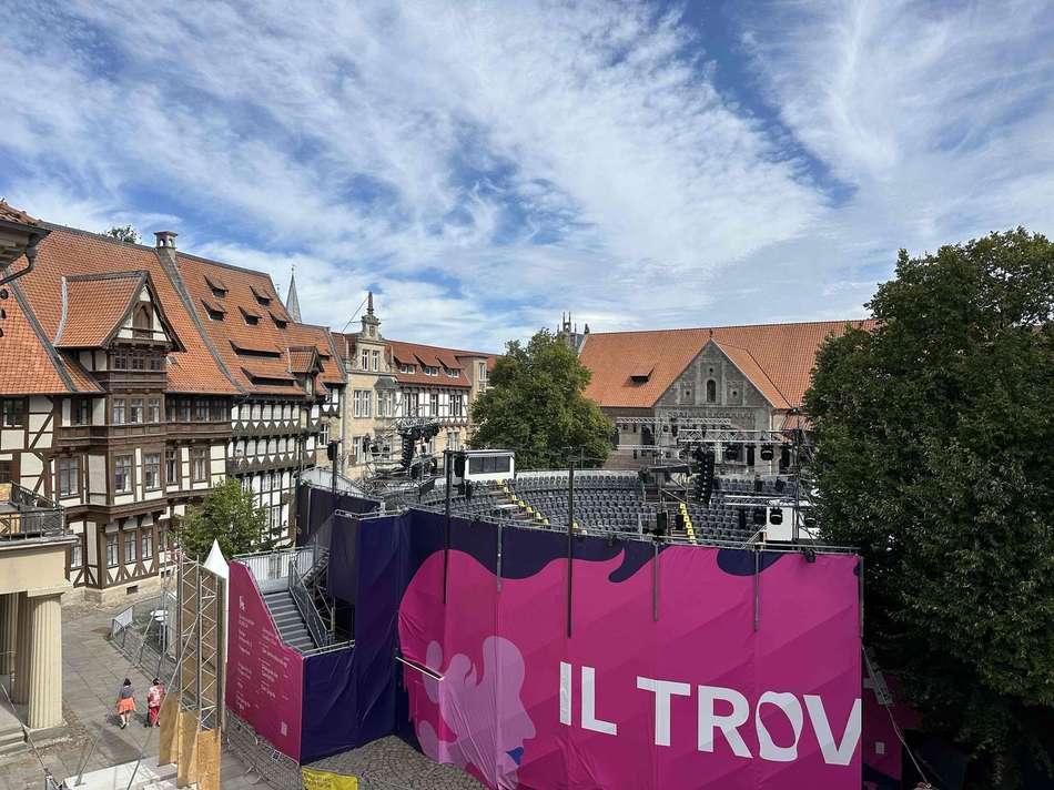 Blick auf den Burgplatz