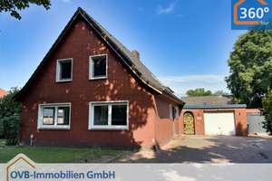 Einfamilienhaus mit Garage und viel Potenzial in Remels! – Die vollständige Adresse der Immobilie erhältst du vom Anbieter., 26670 Uplengen – Vorschaubild 1