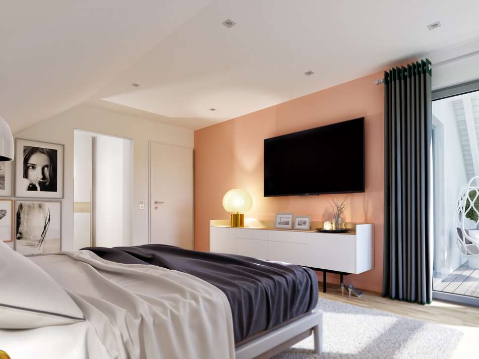 Modernes Schlafzimmer-Highligh