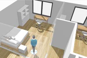 Möbliertes WG-Zimmer in frisch renovierter 4-Zimmer-Wohnung in Heilbronner Kernstadt – Südstraße 27, 74072 Heilbronn, Heilbronn – Vorschaubild 3