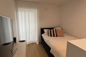 Erstbezug: Moderne 1-Zimmer-Wohnung mit Dachterrasse und Tiefgaragenstellplatz  – Kurt-Viermetz-Straße 1d, 86150 Bahnhofs-, Bismarckviertel, Augsburg – Vorschaubild 2