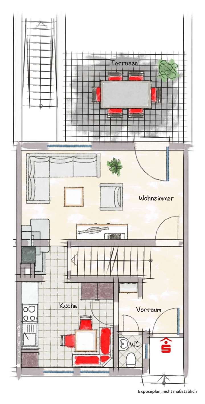 Grundriss Erdgeschoss