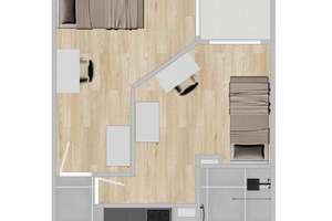 Moderne 2er-WG in Bogenhausen - Erstbezug nach hochwertiger Sanierung – Preziosastraße 45, 81927 Johanneskirchen, München – Vorschaubild 8