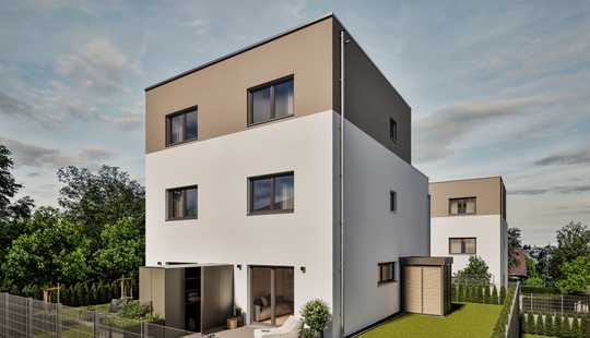 Bild von Klug geplante Doppelhaushälfte in neu gebauten Quartier