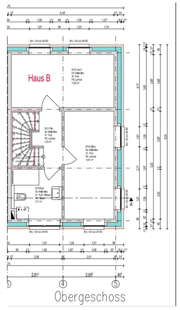 Grundriss OG Osterholzer H