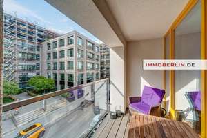 IMMOBERLIN.DE - Bezugsfreie helle Wohnung mit Westloggia