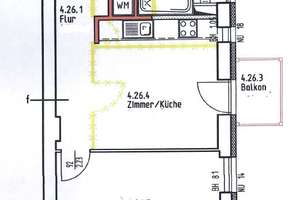 Zeitmietvertrag! Komplett sanierte 2-Zimmer-Wohnung mit Balkon! – Kopenhagener Str. 13, 10437 Prenzlauer Berg, Berlin – Vorschaubild 8