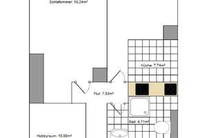 TOP-Lage - Helle 2,5-Zimmer Wohnung im Zentrum von Solingen ... – Die vollständige Adresse der Immobilie erhältst du vom Anbieter., 42655 Solingen-Mitte, Solingen – Vorschaubild 9