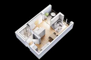 Lehen-Quartier 1-Zi. Whg W07 – Paula-Fuchs-Allee 22, 74076 Heilbronn, Heilbronn – Vorschaubild 7