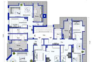 Seltene Investmentchance in Augsburg: Altbau-Mehrfamilienhaus mit massivem Wertsteigerungspotenzial – Die vollständige Adresse der Immobilie erhältst du vom Anbieter., 86154 Links der Wertach-Nord, Augsburg – Vorschaubild 20
