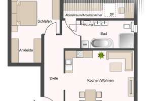Wohnen ganz oben mit Aufzug! Neubau-Erstbezug mit Dachloggia, Design-Bad und Ankleide – Brechtenerstraße 255, 44339 Brechten, Dortmund – Vorschaubild 2