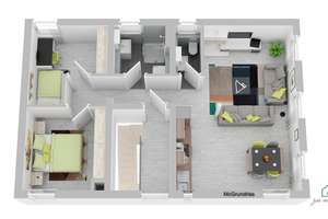 Just Immotions | Attraktive 3-Zimmer-Wohnung mit moderner Ausstattung und klarer Raumstruktur! – Die vollständige Adresse der Immobilie erhältst du vom Anbieter., 86152 Stadtjägerviertel, Augsburg – Vorschaubild 19