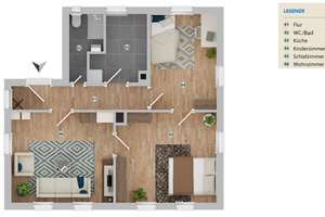 Wohnen mit Charakter: 3-Zimmer-Altbauwohnung nahe Kurpark – Die vollständige Adresse der Immobilie erhältst du vom Anbieter., 70372 Kurpark, Stuttgart – Vorschaubild 14