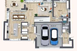 LUXURIÖSE VILLA IN PARKÄHNLICHEM GARTEN - energieeeffizienter Neubau einzugsfertig in Berlin-Kladow – Die vollständige Adresse der Immobilie erhältst du vom Anbieter., 14089 Kladow, Berlin – Vorschaubild 16