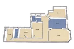 IMMOBERLIN.DE - Kernsanierte & exzellent ausgestattete Altbauwohnung mit Lift – Die vollständige Adresse der Immobilie erhältst du vom Anbieter., 14199 Schmargendorf, Berlin – Vorschaubild 13