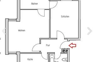 2-Zimmer-Wohnung nahe der Innenstadt – Auguststraße 24, 26121 Haarenesch, Oldenburg (Oldenburg) – Vorschaubild 6