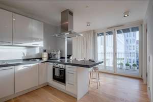Möbliert: NYMPHENBURGER HÖFE: Exklusive Wohnung – Die vollständige Adresse der Immobilie erhältst du vom Anbieter., 80335 St. Benno, München – Vorschaubild 8