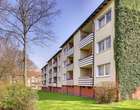 Nette Erdgeschosswohnung mit Balkon in ruhiger Nachbarschaft