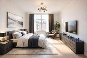 Attraktiv vermietet & effektiv aufgeteilt - helle 2,5-Zimmer-Wohnung mit Balkon zum Innenhof! – Die vollständige Adresse der Immobilie erhältst du vom Anbieter., 40223 Unterbilk, Düsseldorf – Vorschaubild 4
