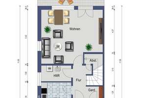 Gepflegtes Reihenendhaus mit Garage und schönem Garten in Algermissen – Die vollständige Adresse der Immobilie erhältst du vom Anbieter., 31191 Algermissen – Vorschaubild 10