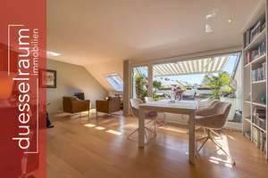 Urdenbach: Einziehen & Wohlfühlen: Hochwertige 3-Zimmer-Wohnung mit Balkon ins Grüne