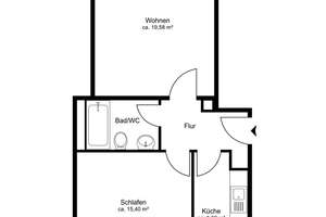 Attraktive 2-Zimmer-Wohnung mit Loggia und Balkon
- begehrte Wohnlage
- 2. Obergeschoss mit Lift – Die vollständige Adresse der Immobilie erhältst du vom Anbieter., 81379 Thalkirchen, München – Vorschaubild 17