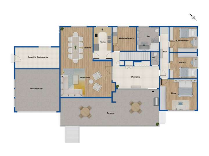 Grundriss Erdgeschoss