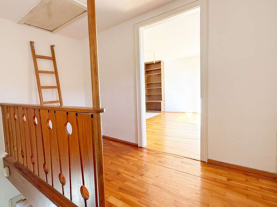 Stauraum im Dachgeschoss