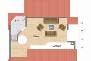 Von Privat: Hochwertige 3,5-Zimmer-DG-Galeriewohnung mit 2 Balkonen, 2 Bädern, TG und guter Rendite – Berner Straße 8, 70619 Riedenberg, Stuttgart – Vorschaubild 16