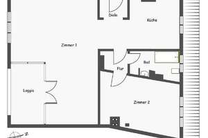 Großzügige 2-Zimmer-Dachgeschosswohnung mit Ausblick, vermietet – Paul-Lincke-Ufer 38, 10999 Kreuzberg, Berlin – Vorschaubild 17