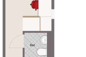 Zentrumsnahe, komplett möblierte 1-Zimmer-Wohnung mit TG-Stellplatz und Internet – Regensburger Straße 41, 85055 Nordost, Ingolstadt – Vorschaubild 15