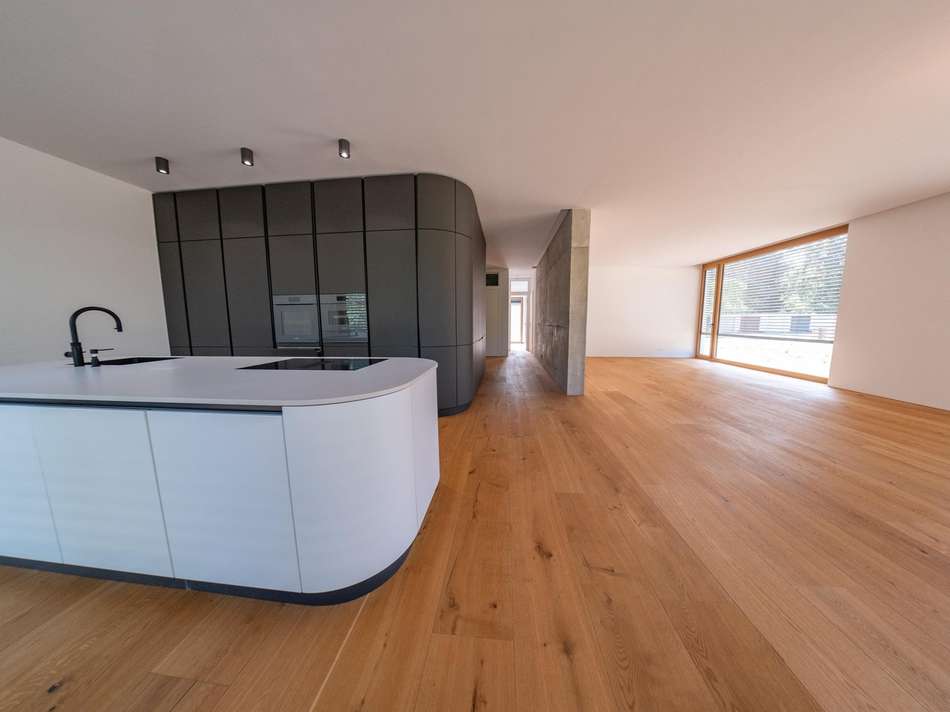 Küche und Wohnbereich
